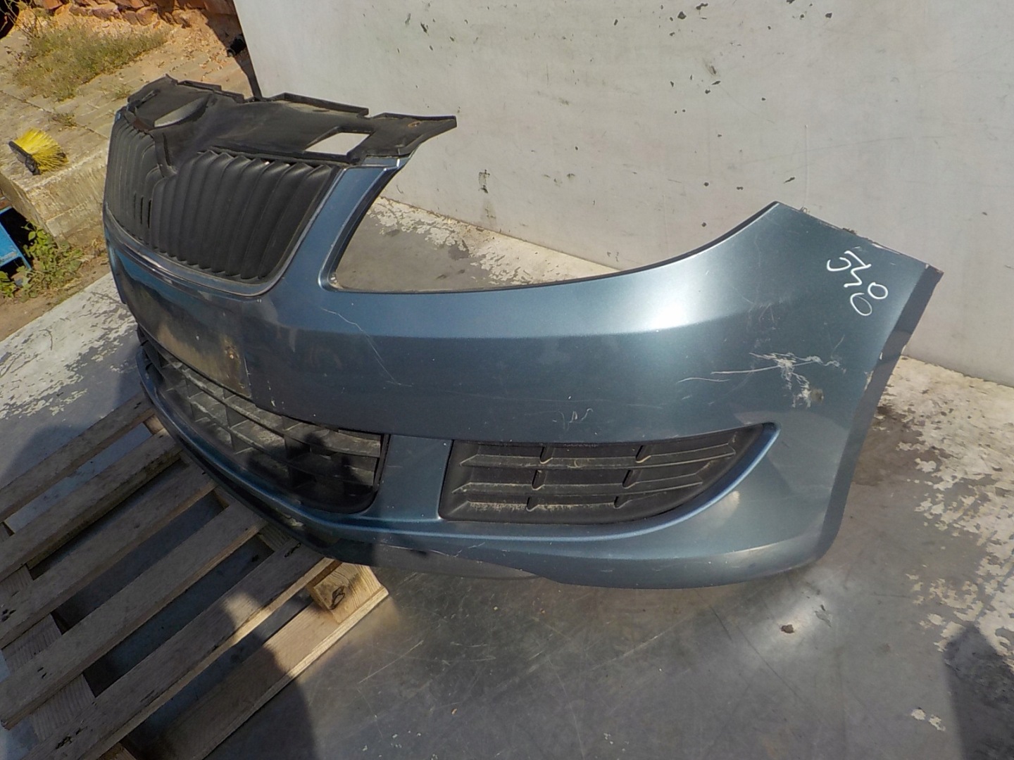 548 SKODA FABIA II LIFT bumper front front