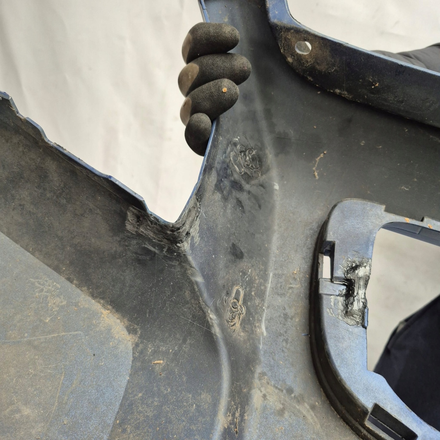 VOLVO V50 LIFT 07-12 bumper front front washer