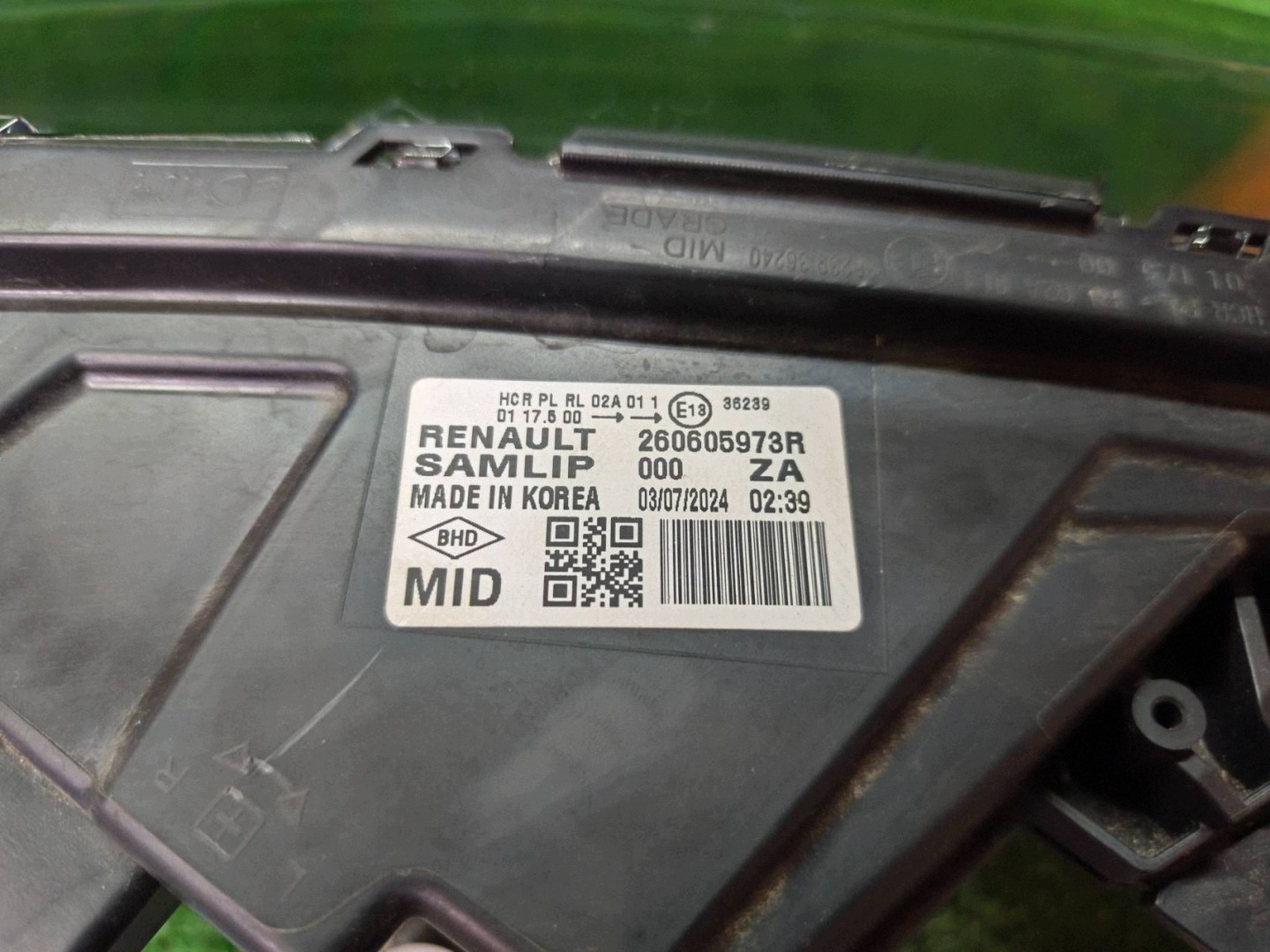 REFLEKTOR left front RENAULT ARKANA LIFT 23- MID LED NR.1534