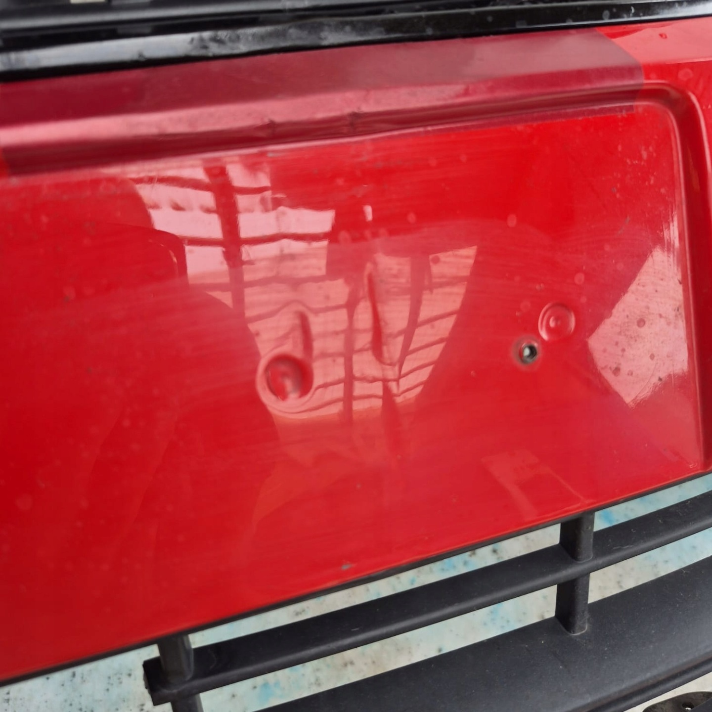 SKODA FABIA III 3 MONTE CARLO 14-18 bumper front front washer