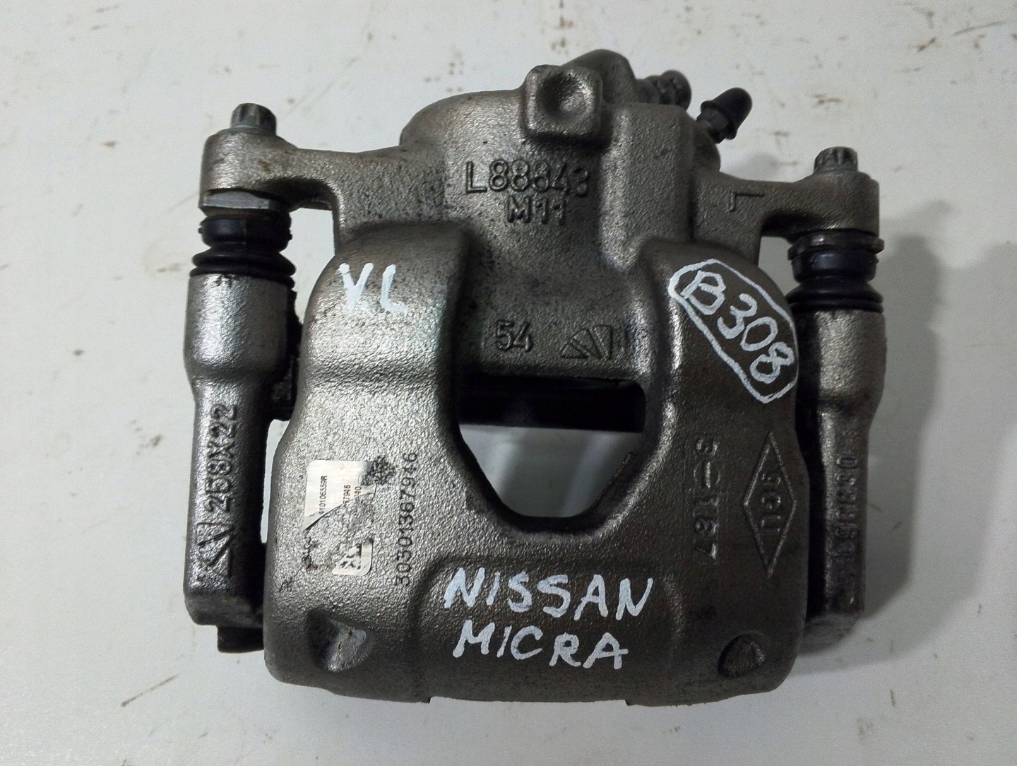 Nissan Micra K14 Renault Clio V caliper front left L88843 (B308)