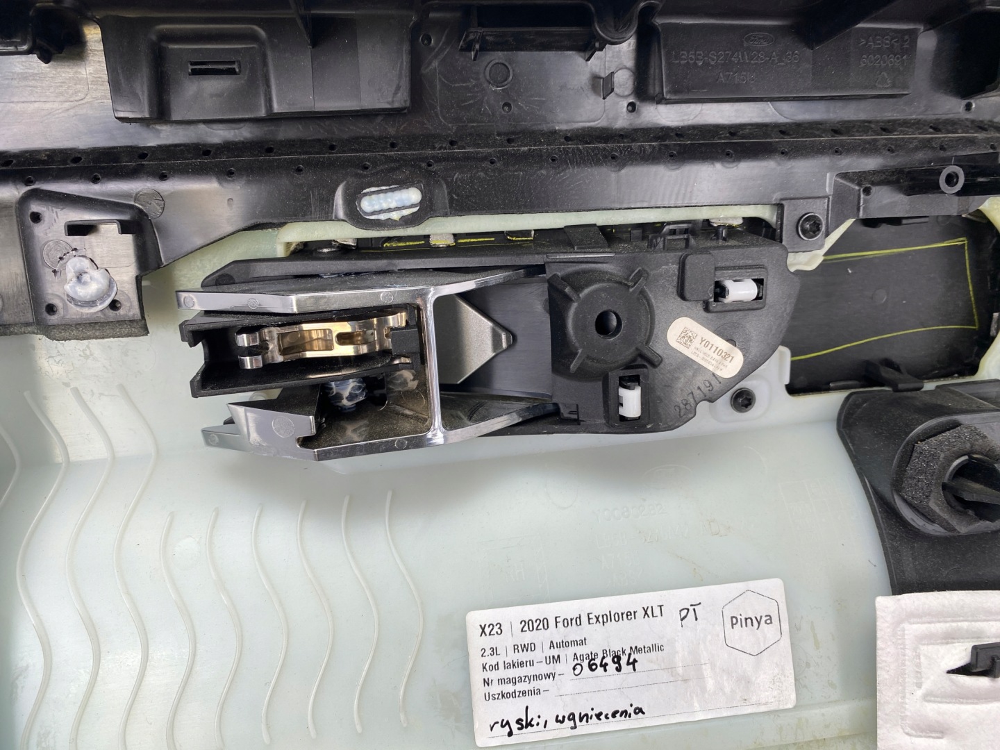 side door right rear part Ford Explorer VI 2020+ USA