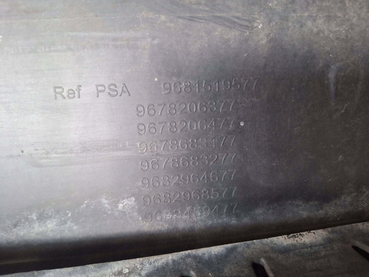 CITROEN BERLINGO III LIFT 12-15 stoßstange