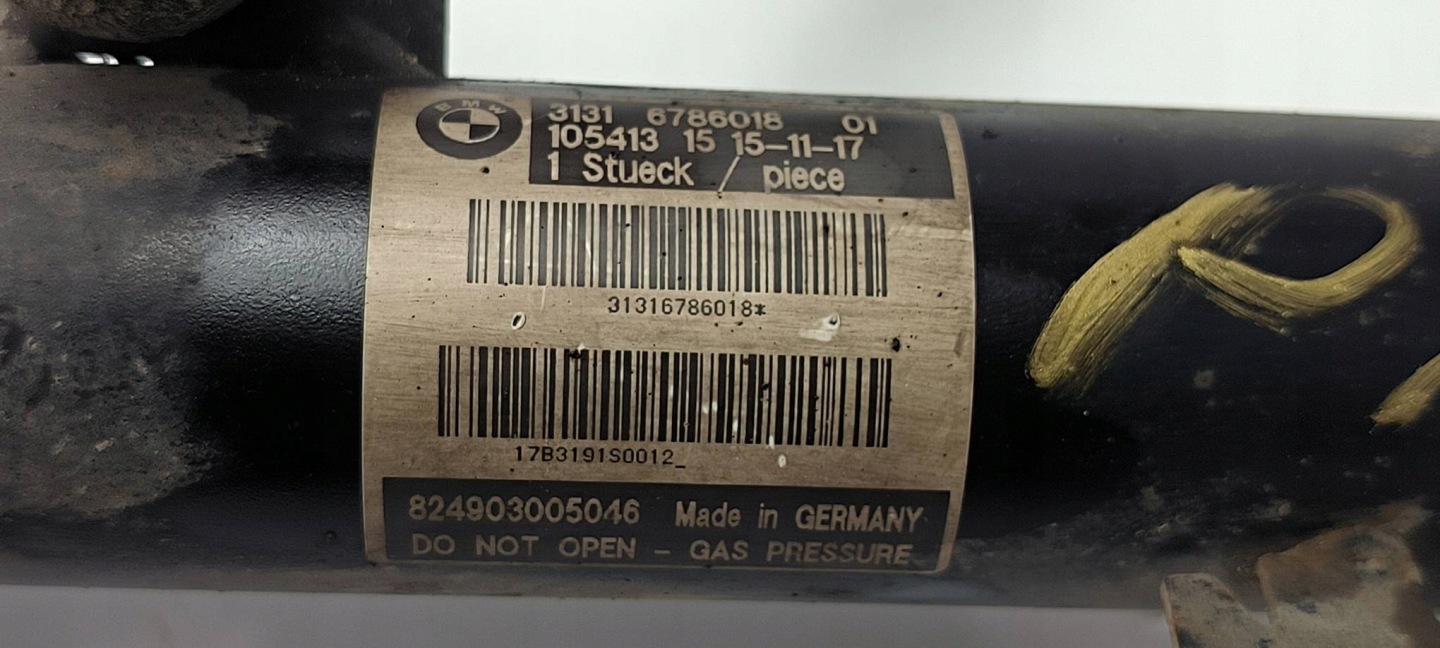 shock absorber right front 6786018 BMW E87 116D LIFT