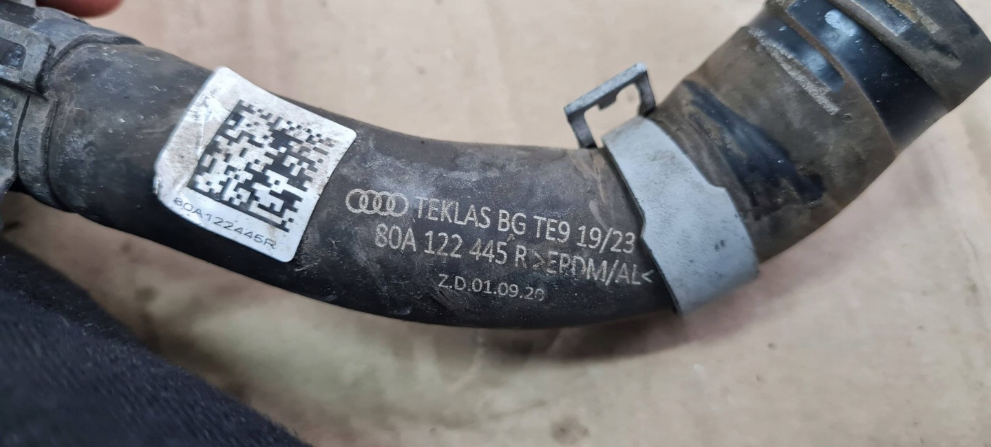 A6 C8 4K prijenos crijevo cijevčica vode 2.0 TFSI 80A122445R A7 4K
