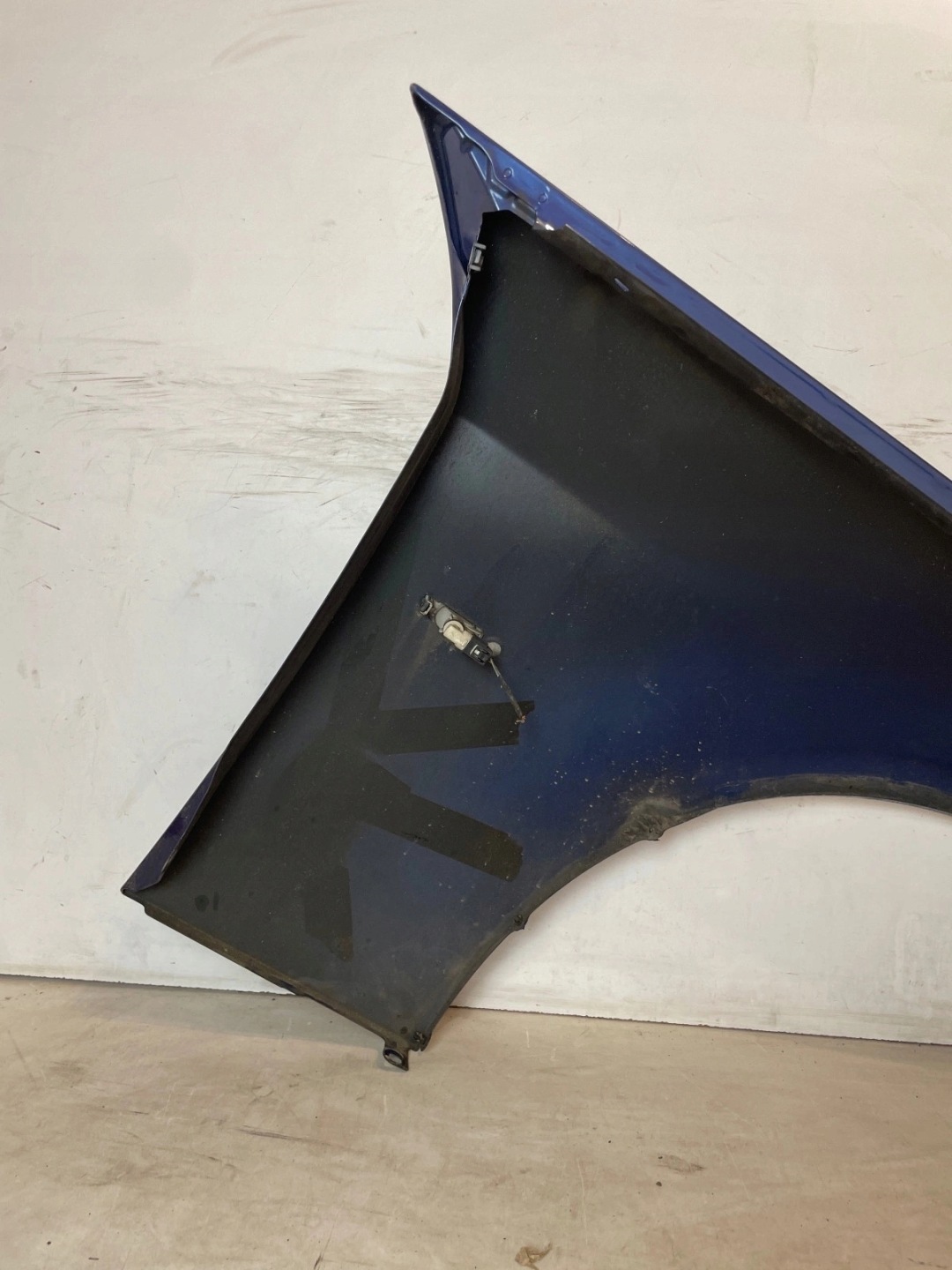 fender front front left BMW 3 E90 E91 LCI Lift Lemans Blau