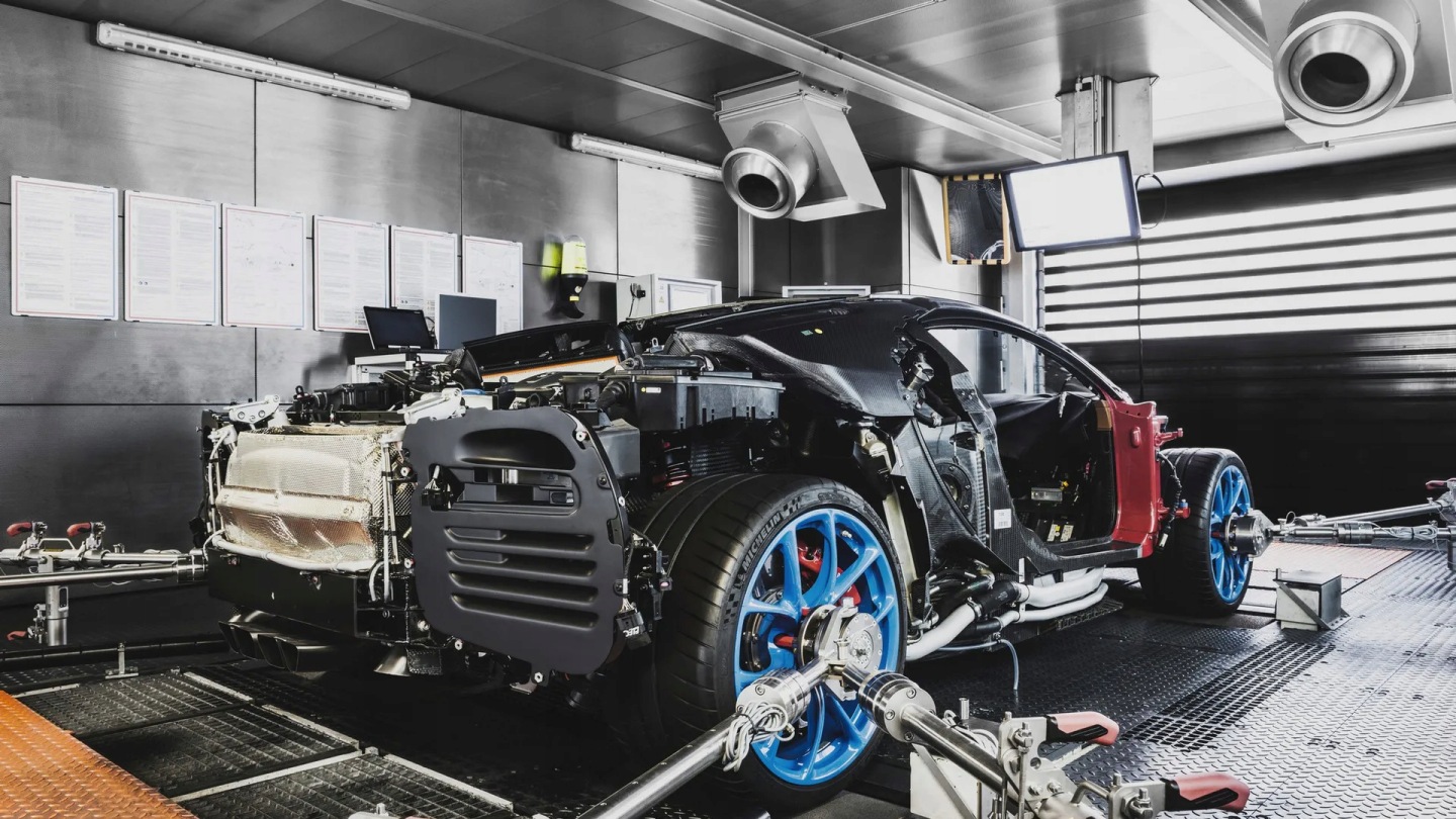 Bugatti Chiron 5B4 Pare chocs avant Arrière, Spoiler, Front Rear Bumper
