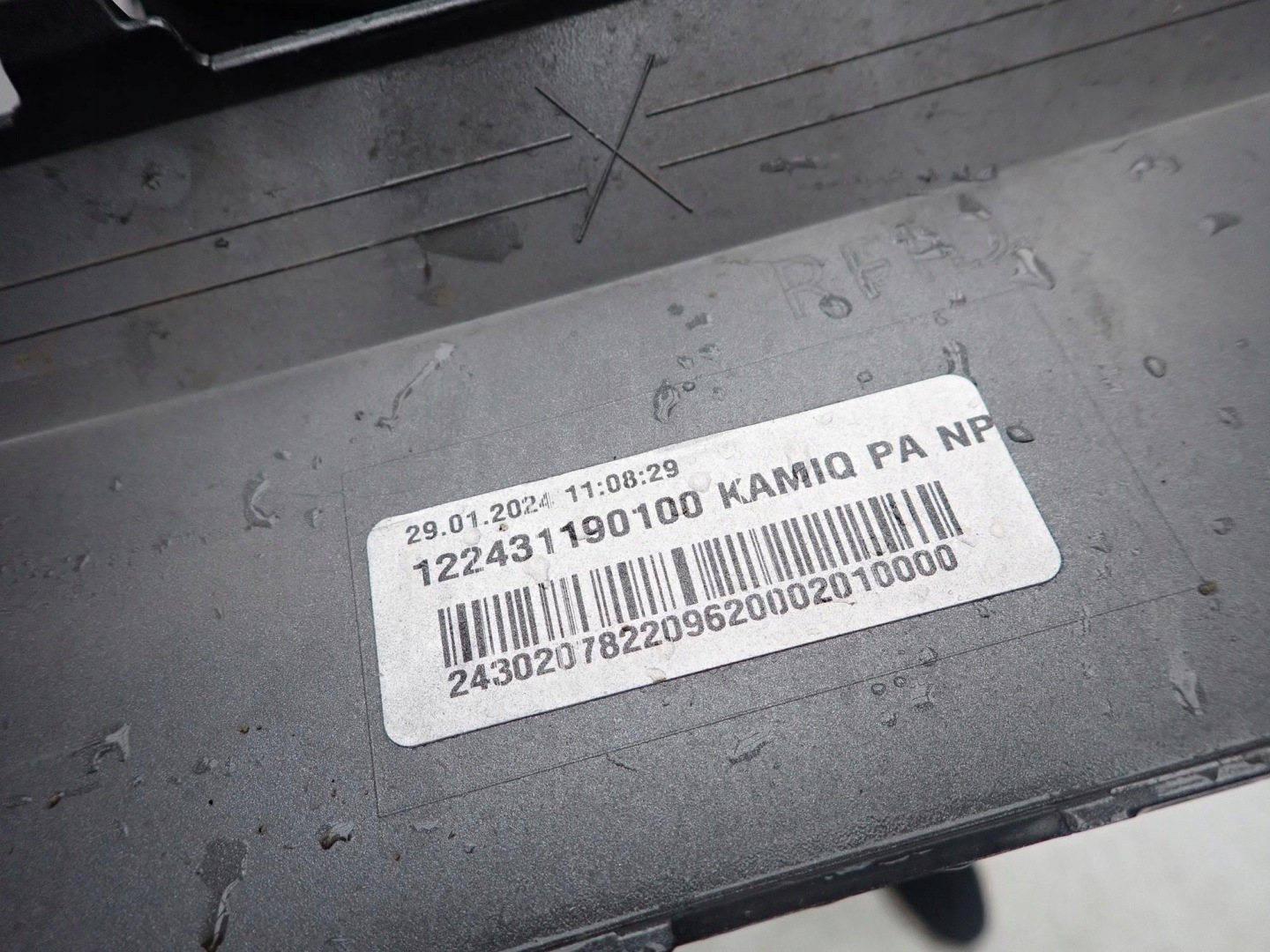 SKODA KAMIQ LIFT 23-> bumper front front