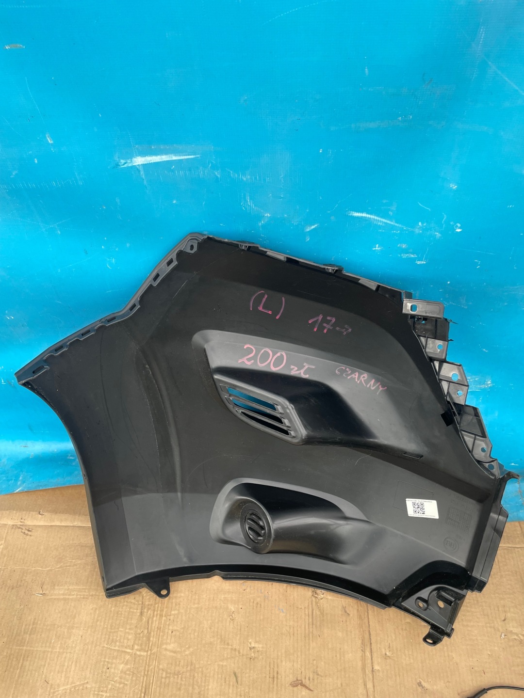 DUCATO BOXER JUMPER Lift 17- bumper corner front left black