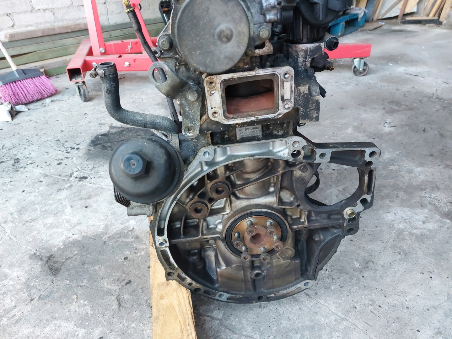 engine FORD FUSION 1.4 HDI 05r F6JB