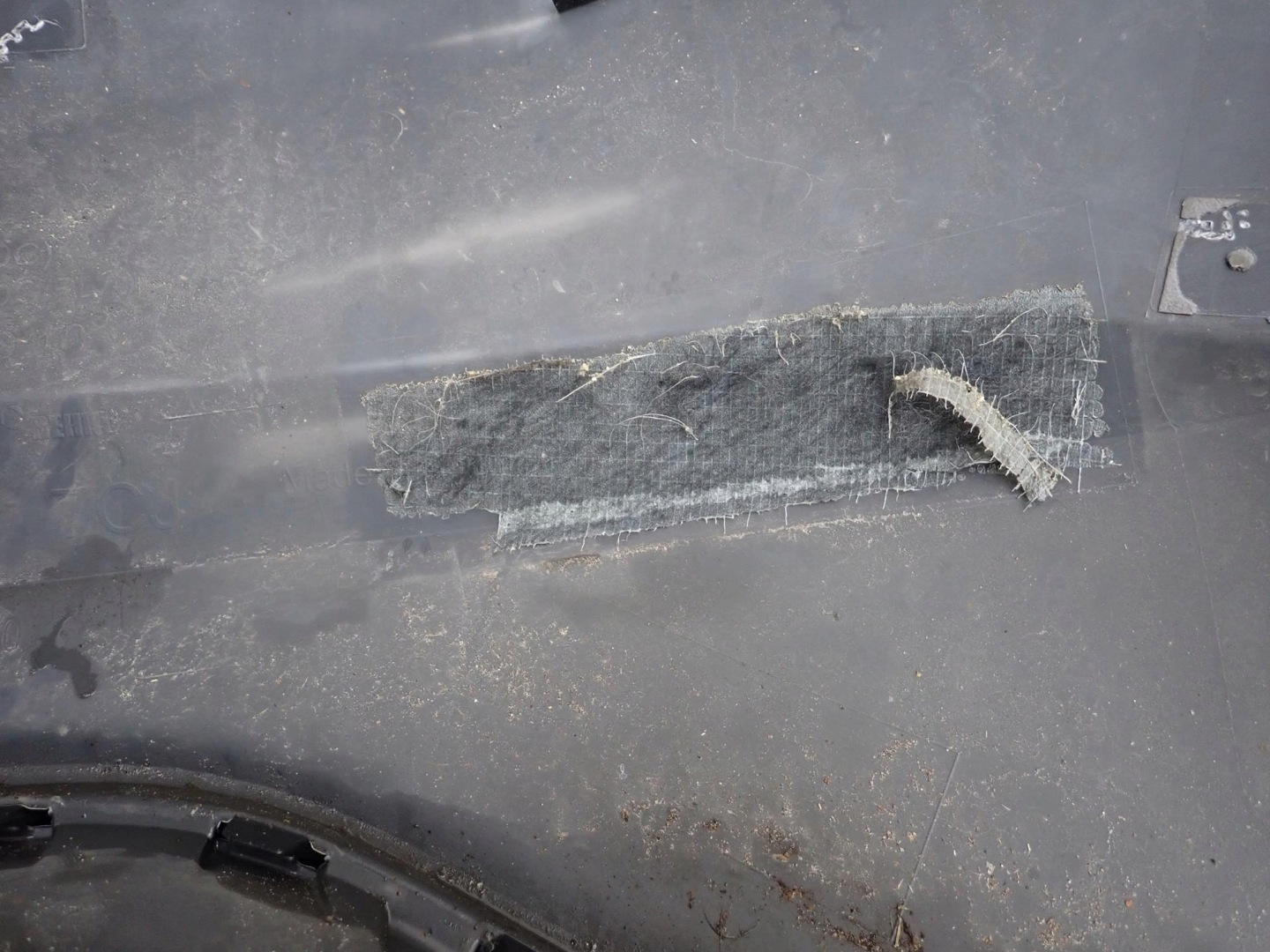 VW POLO VI 6 2G 17-21 bumper rear part rear 4XPDC