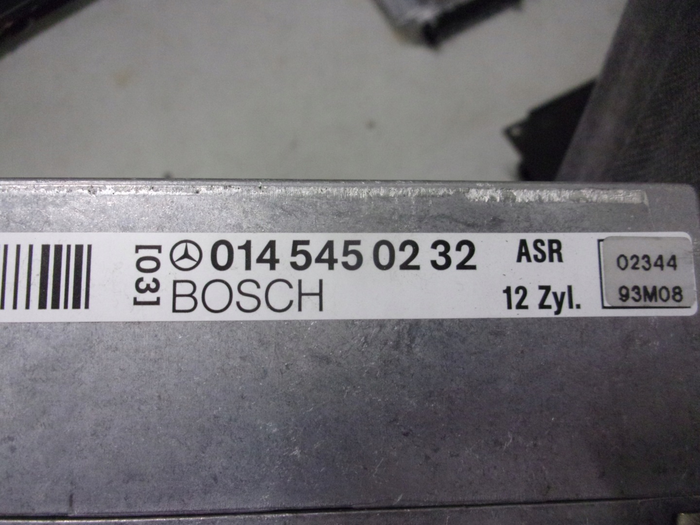 MERCEDES R129 SL 600 module control unit ASR 0145450232