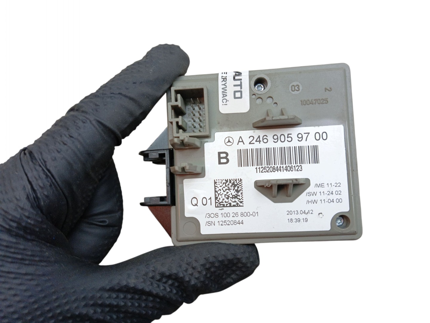Allumage Clé Insert MERCEDES A W176 (2012-2015) A2469059700