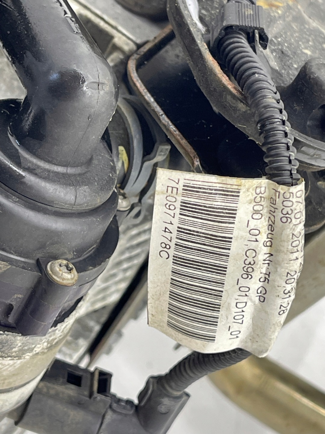 VW T5 LIFT webasto WEBASTO DOGRZEWACZ 7E0815071A