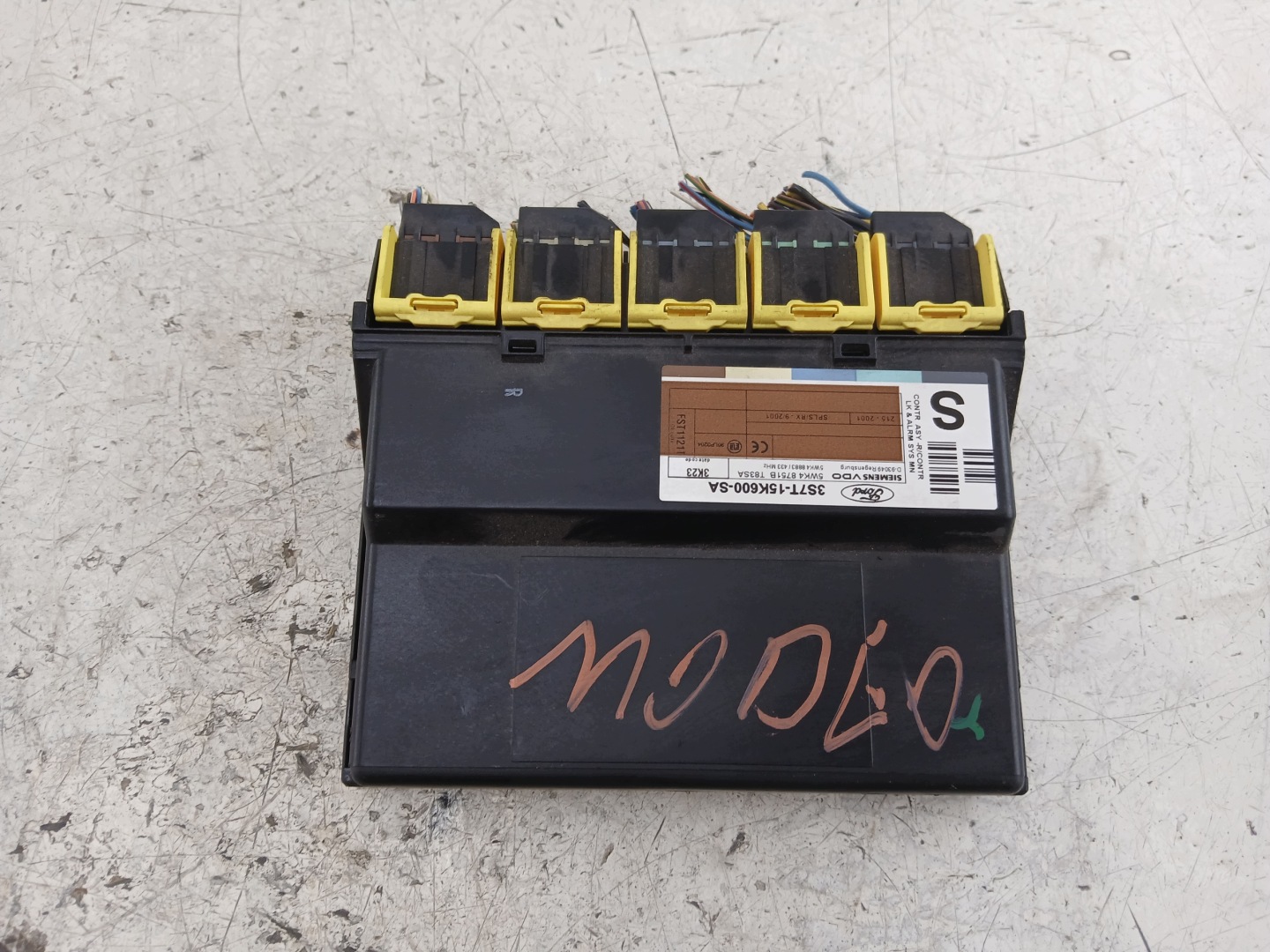FORD MONDEO MK3 Unité commande confort 3S7T15K600SC