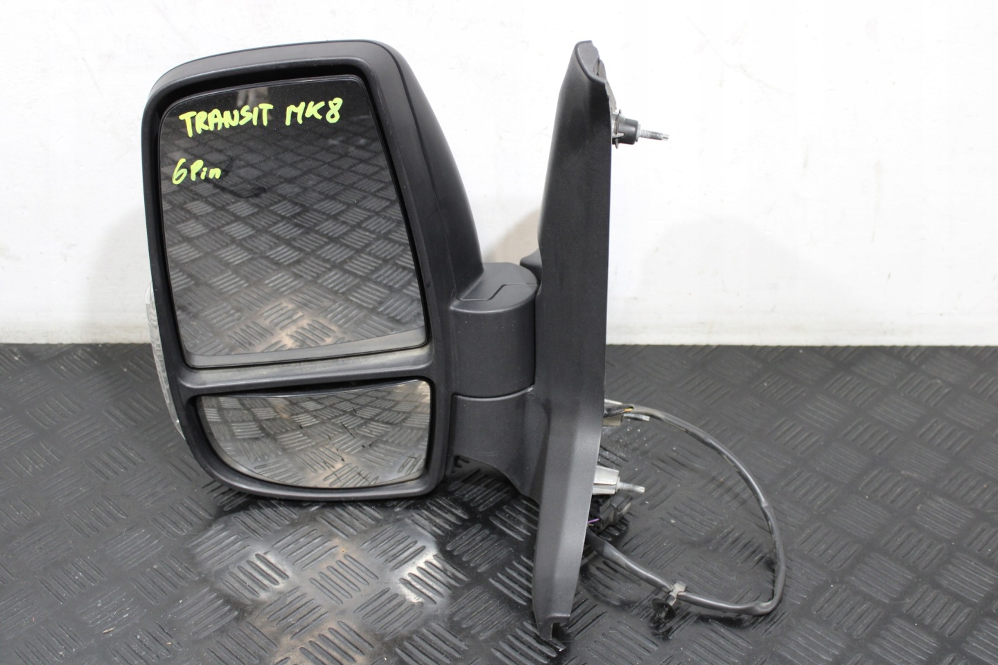 mirror left 6 vertical FORD TRANSIT MK8 LIFT