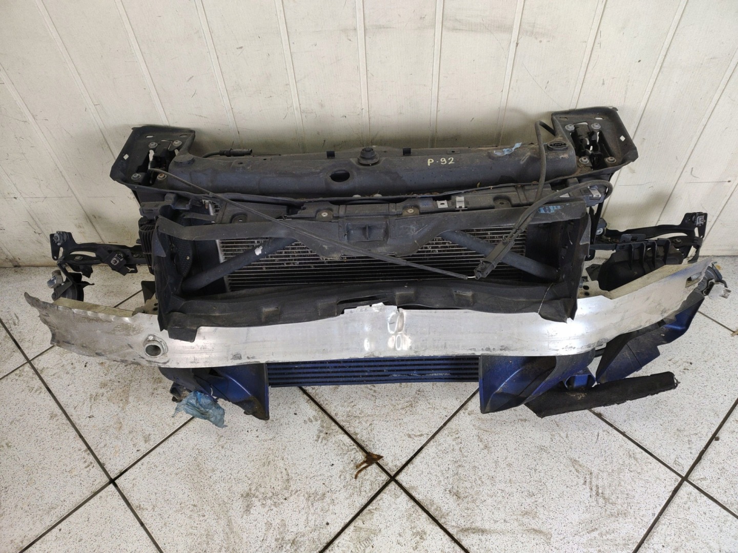 support panel for radiators pillar iron BMW 3 F30 2013