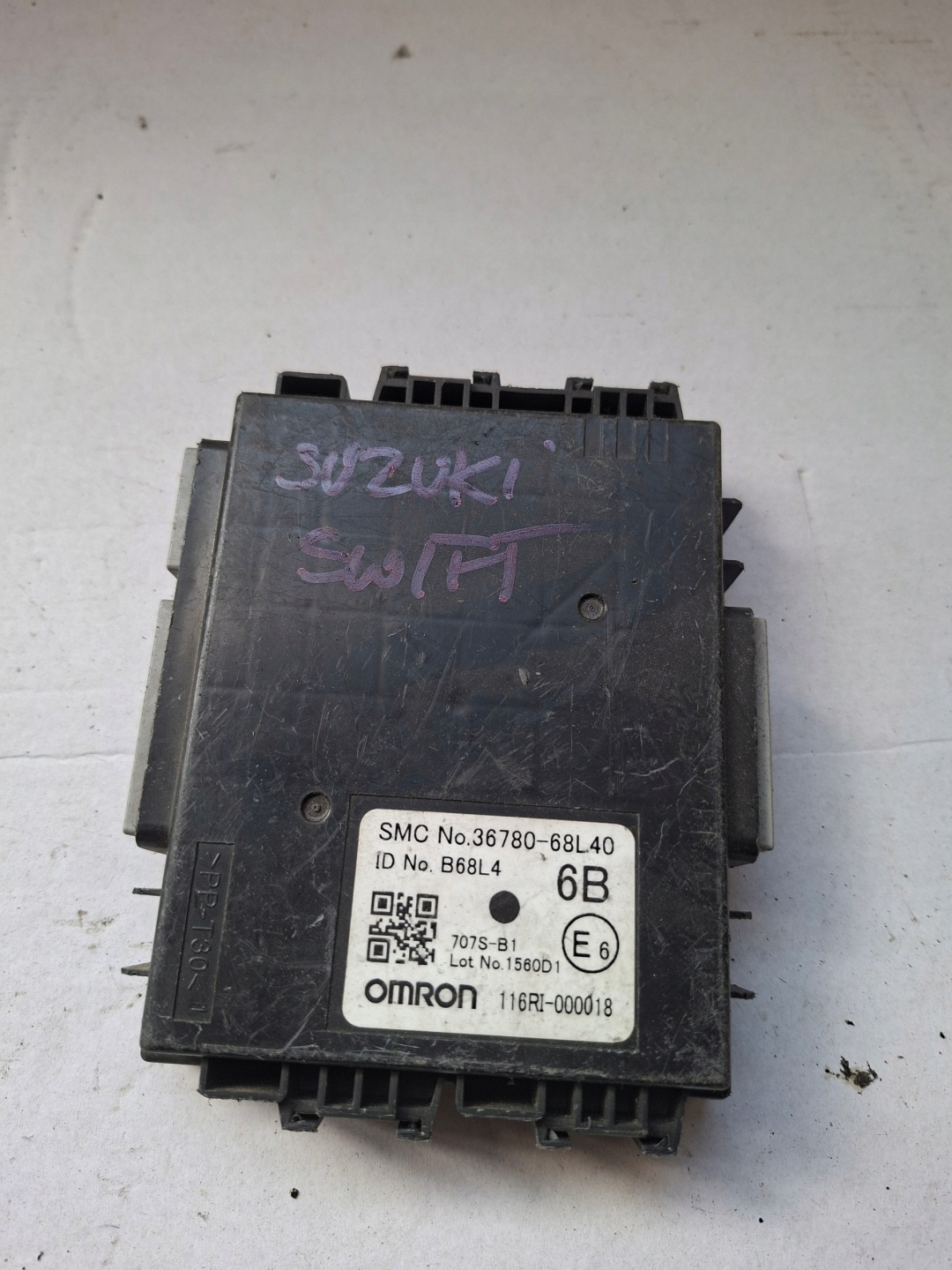 module control unit computer SUZUKI SWIFT MK7 10-15r