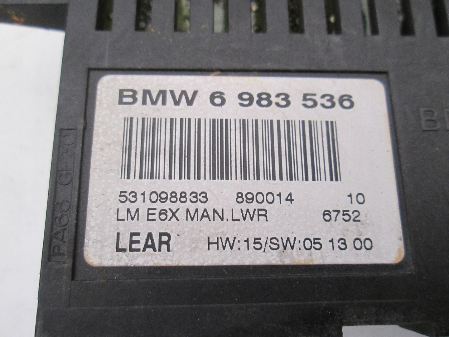 BMW E60 E61 modulo luci Centralina