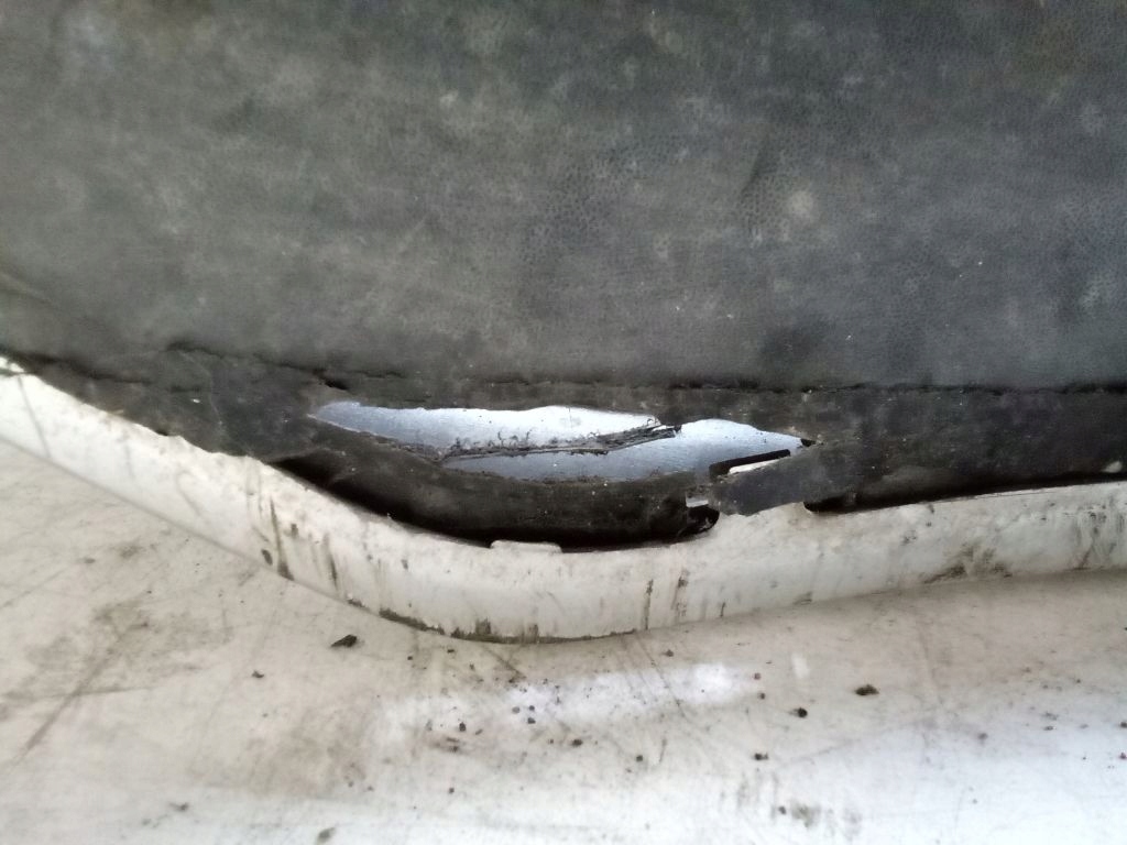 VW Polo V 6R bumper front front LA7W