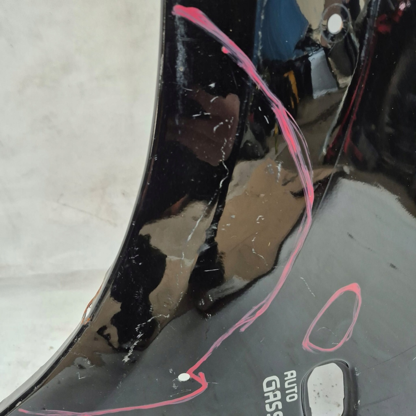MITSUBISHI L200 06- fender left front front