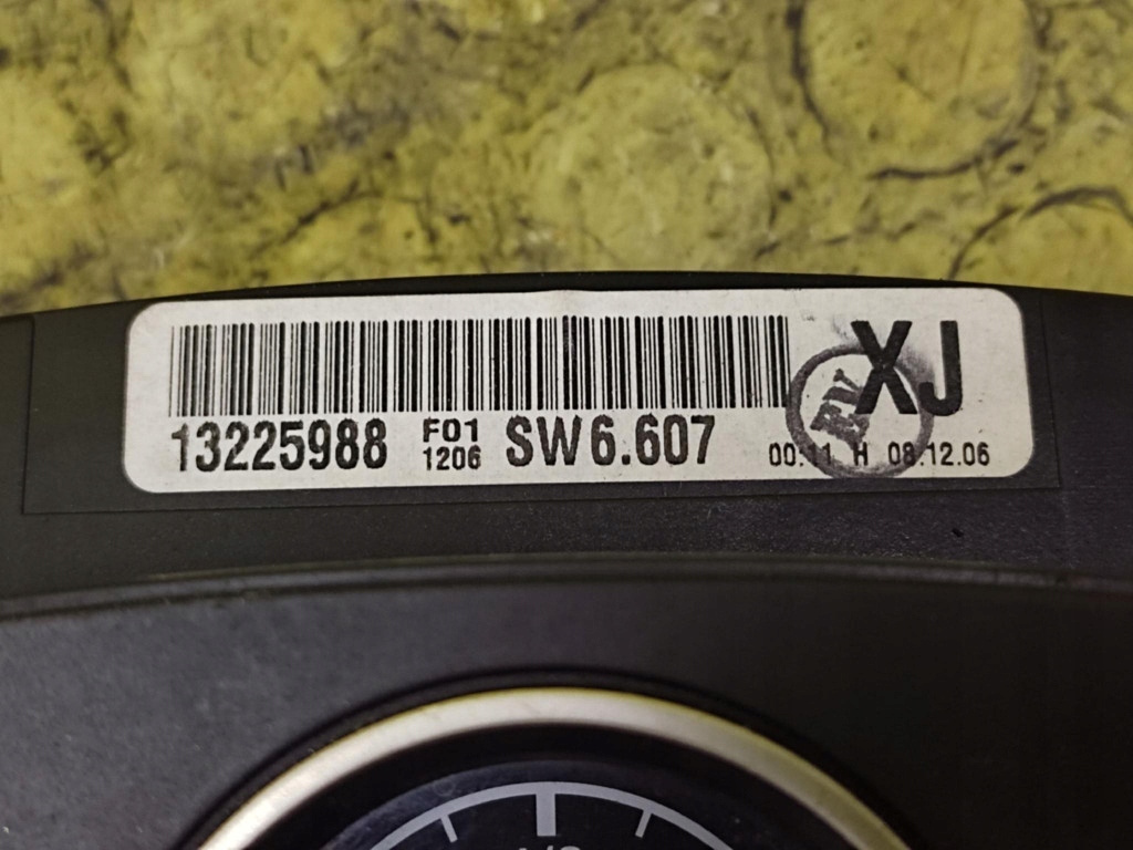 OPEL ZAFIRA B 1.9 CDTI dials 13225988