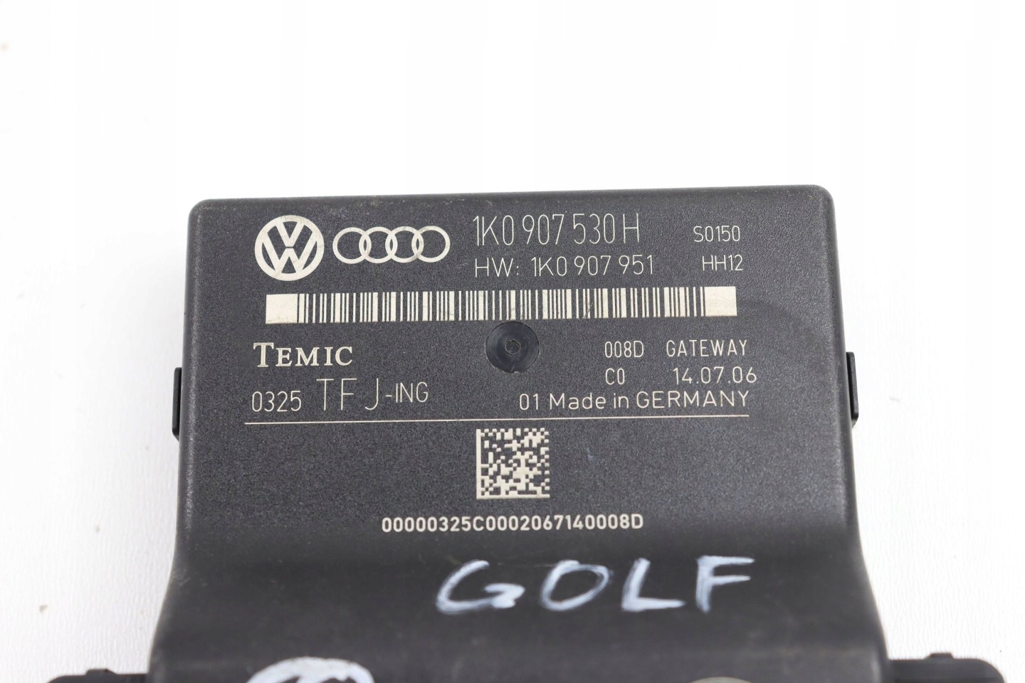 VW GOLF V modulo GATEWAY 1K0907530H 1K0907951