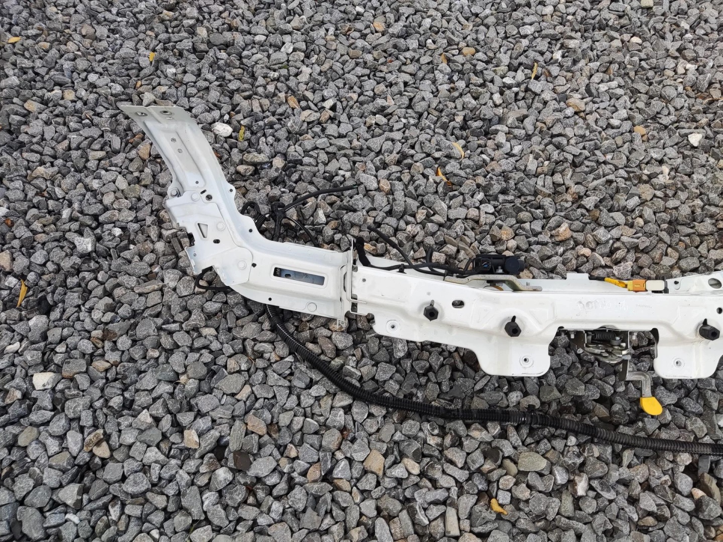 support panel for radiators upper pillar bonnet latch lock FIAT DOBLO II LIFT 2014-2022