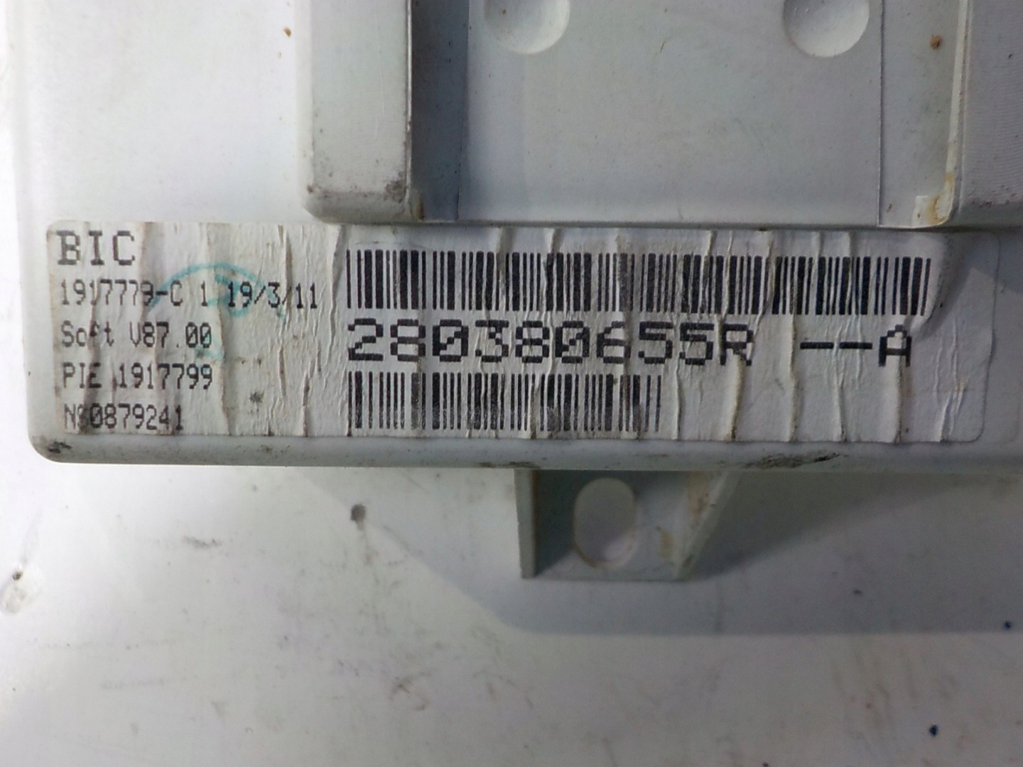 RENAULT MEGANE III TRAFIC module control unit navigation devices 280380655R-A