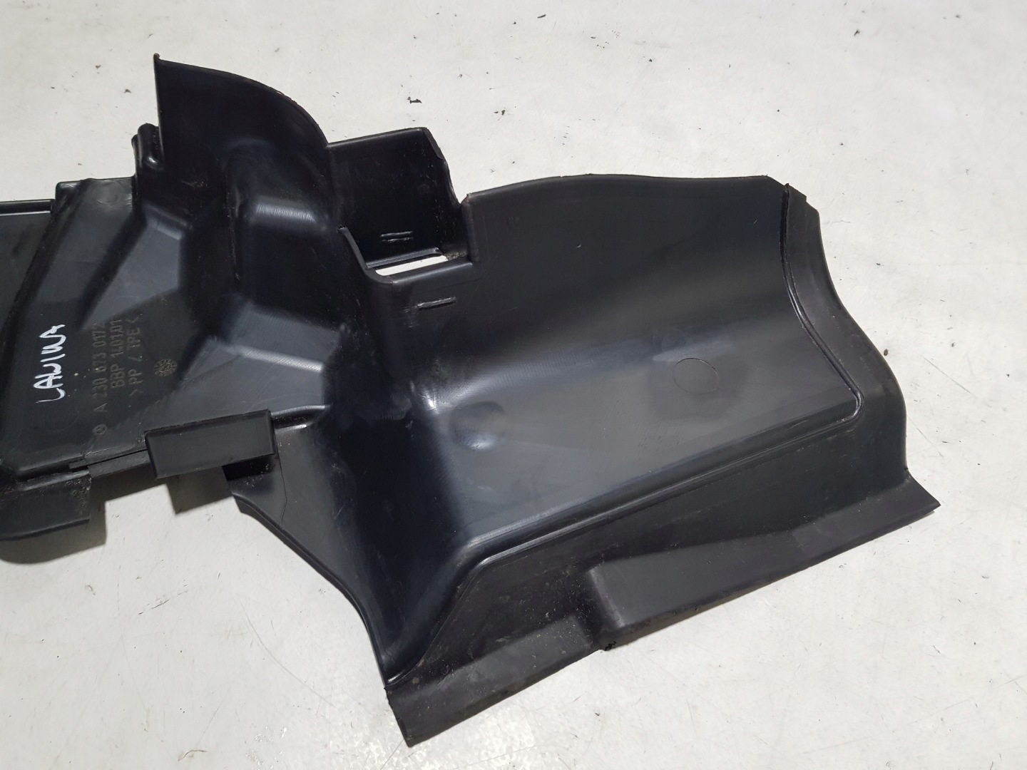 MERCEDES SL R230 spoiler cover boot left 2306730172