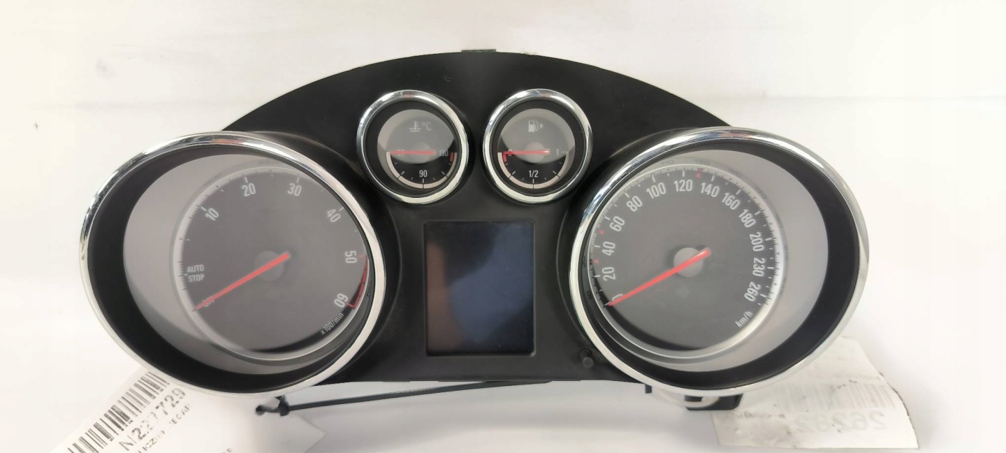 dials clock 600775881 OPEL ASTRA J