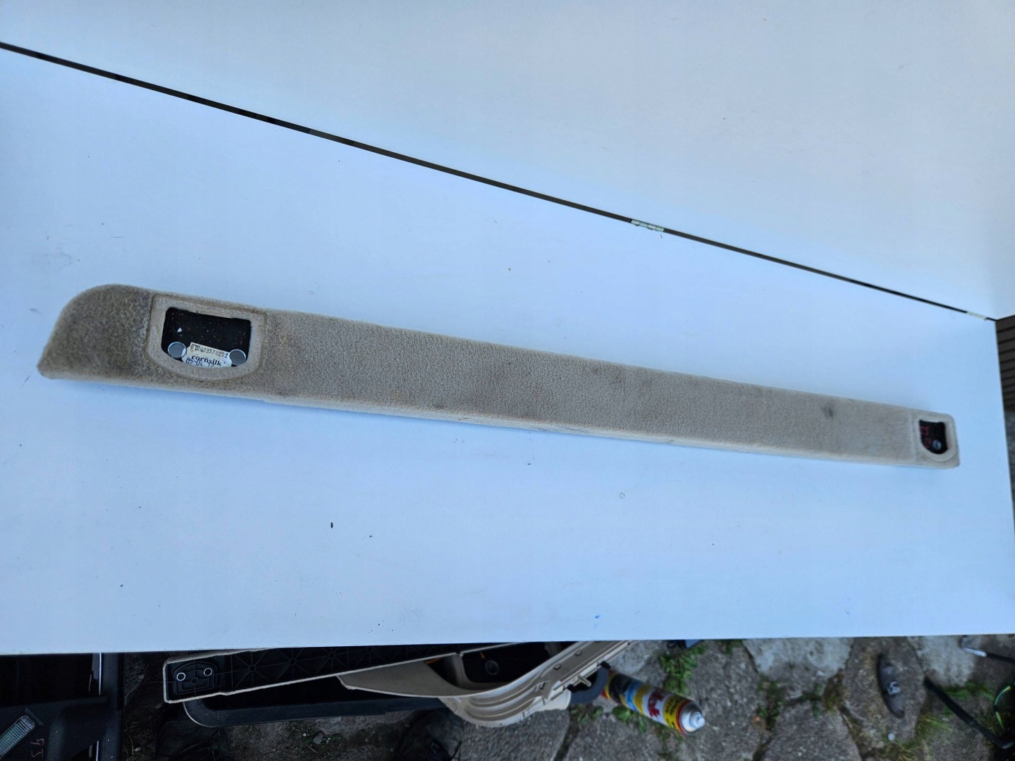 Volkswagen Touareg II 2 7P5 moulding boot left