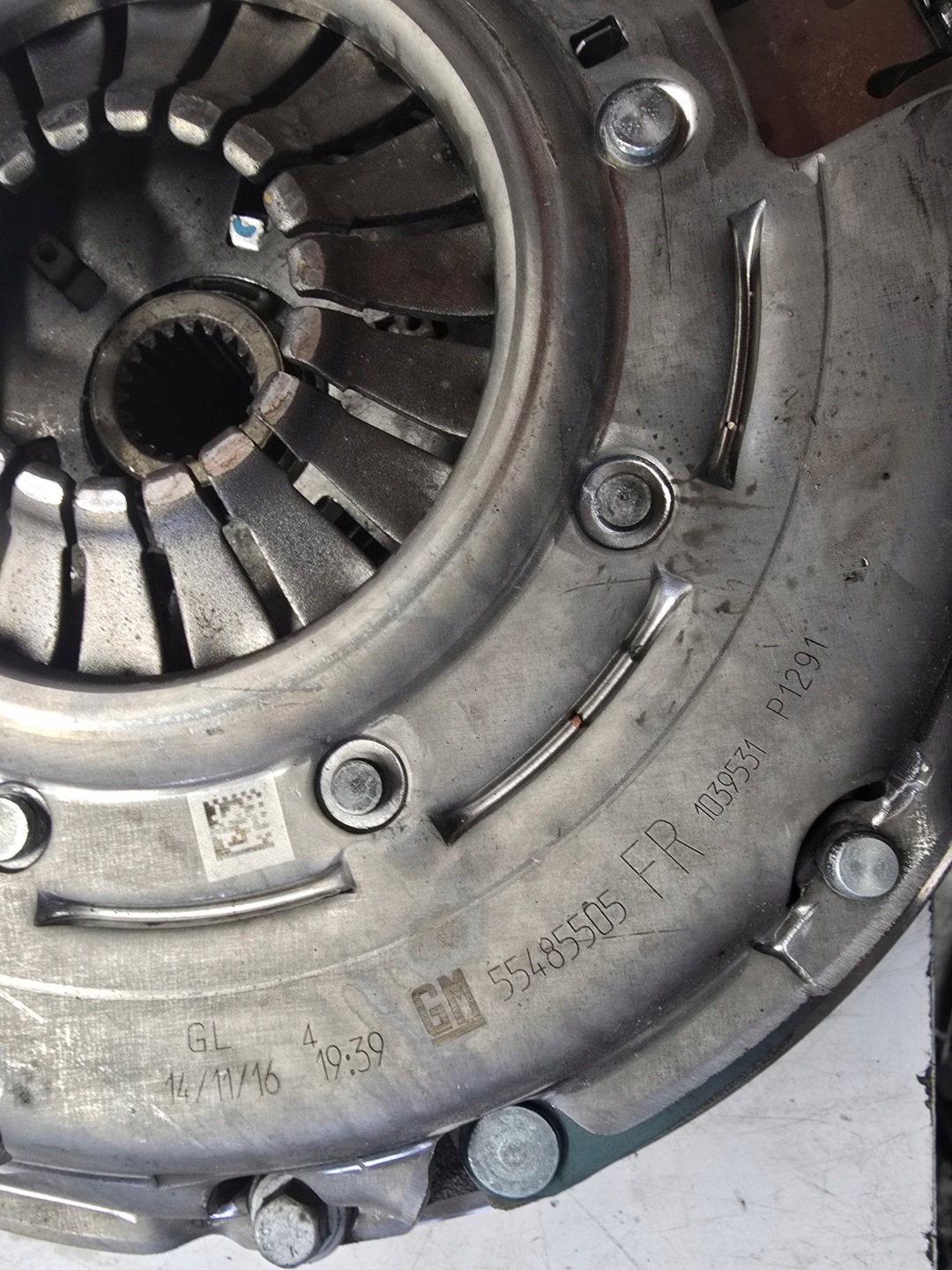 OPEL wheel flywheel DWUMASA clutch 1.6 CDTI gearbox M32