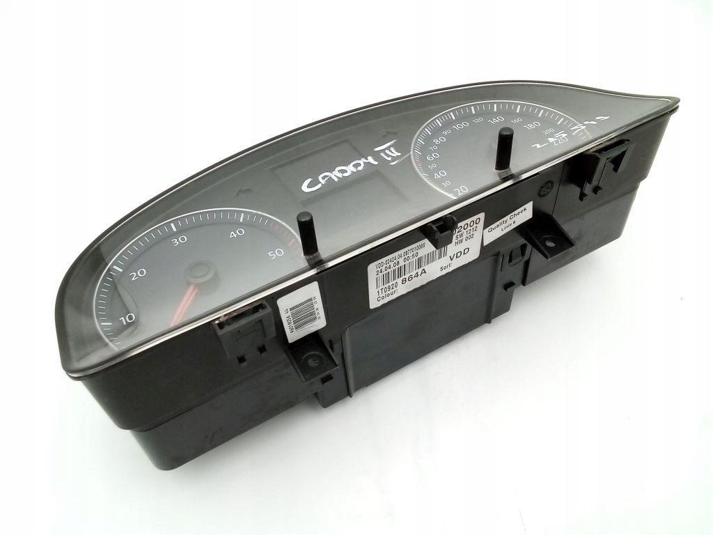 VW Caddy III 3 dials dials predkosciomierz 1T0920864A