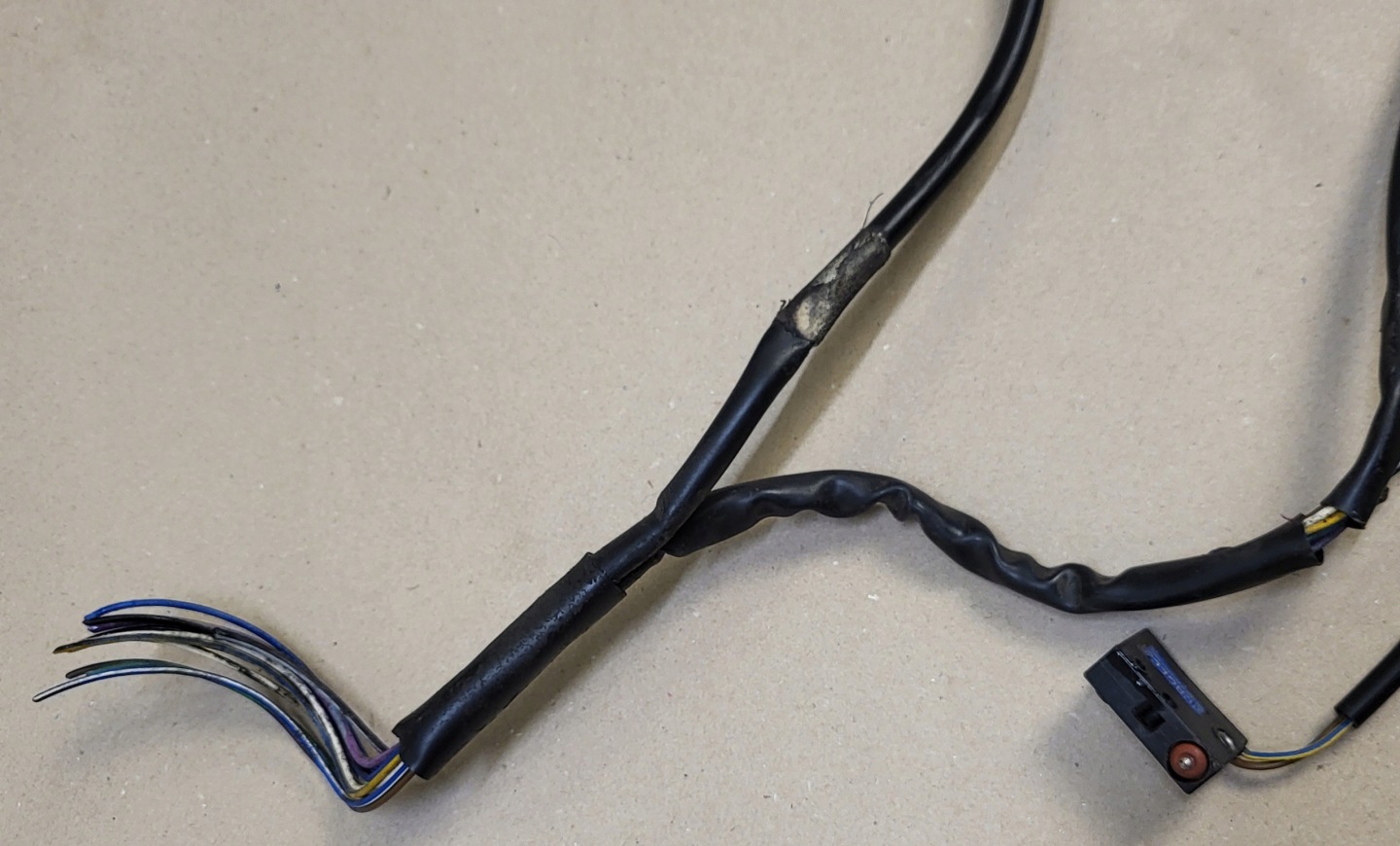 bundle wiring Z door right front sensor BMW 3 E30 4D OE 926573