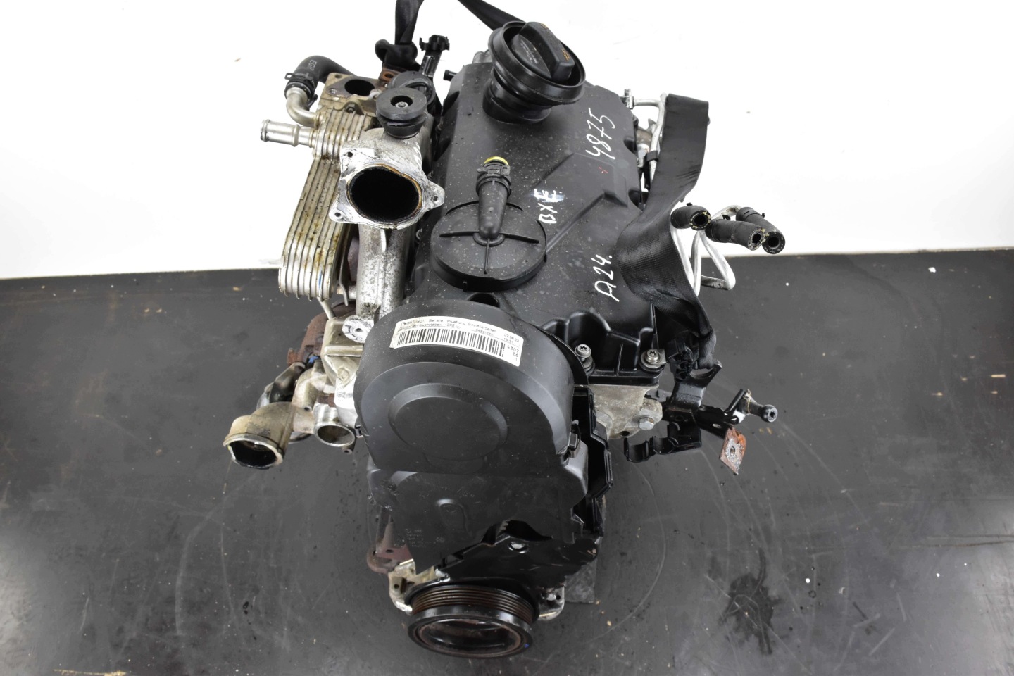 engine PASSAT B6 GOLF V TOURAN OCTAVIA II TOLEDO 1.9TDI 105KM BXE KOMPRESJA