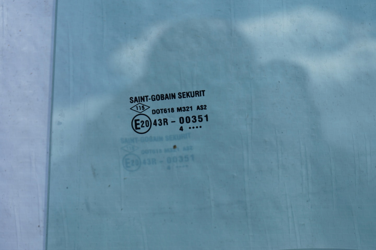 window door rear part rear left DACIA LOGAN II 14 sedan