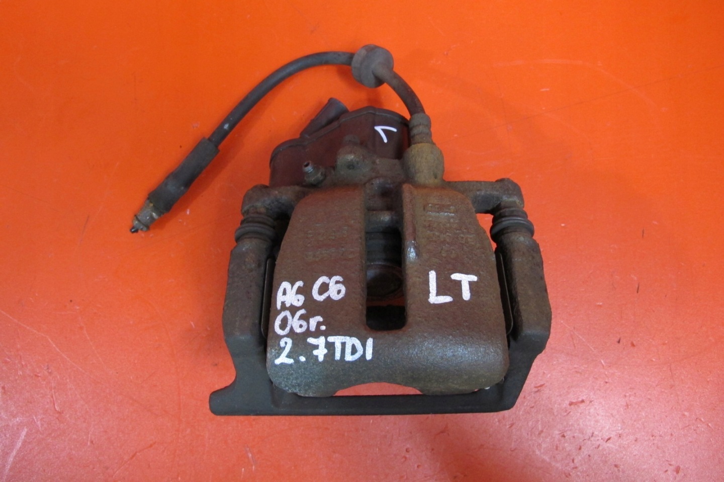 AUDI A6 C6 4F 2.7 TDI BPP TRW caliper brake electrical left rear part JARZMO