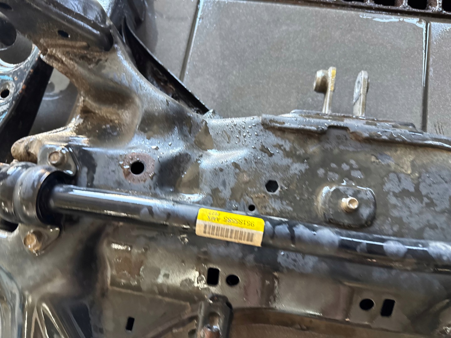 axle beam subframe axle beam front OPEL MOKKA A and 1 sususpension complete front