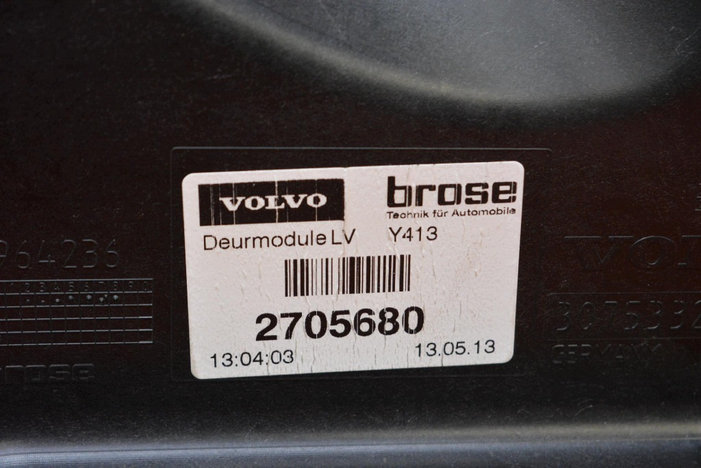 window regulator left front EU 30753327 VOLVO XC60 1 and LIFT 13-17