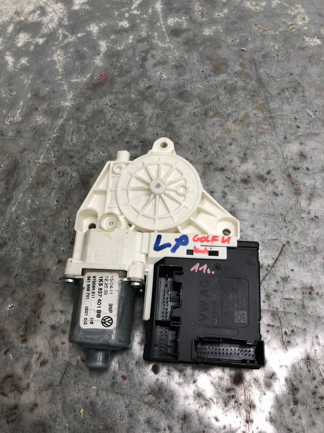 mini motor windows left front VW GOLF VI KOMBI 1K5837401BB