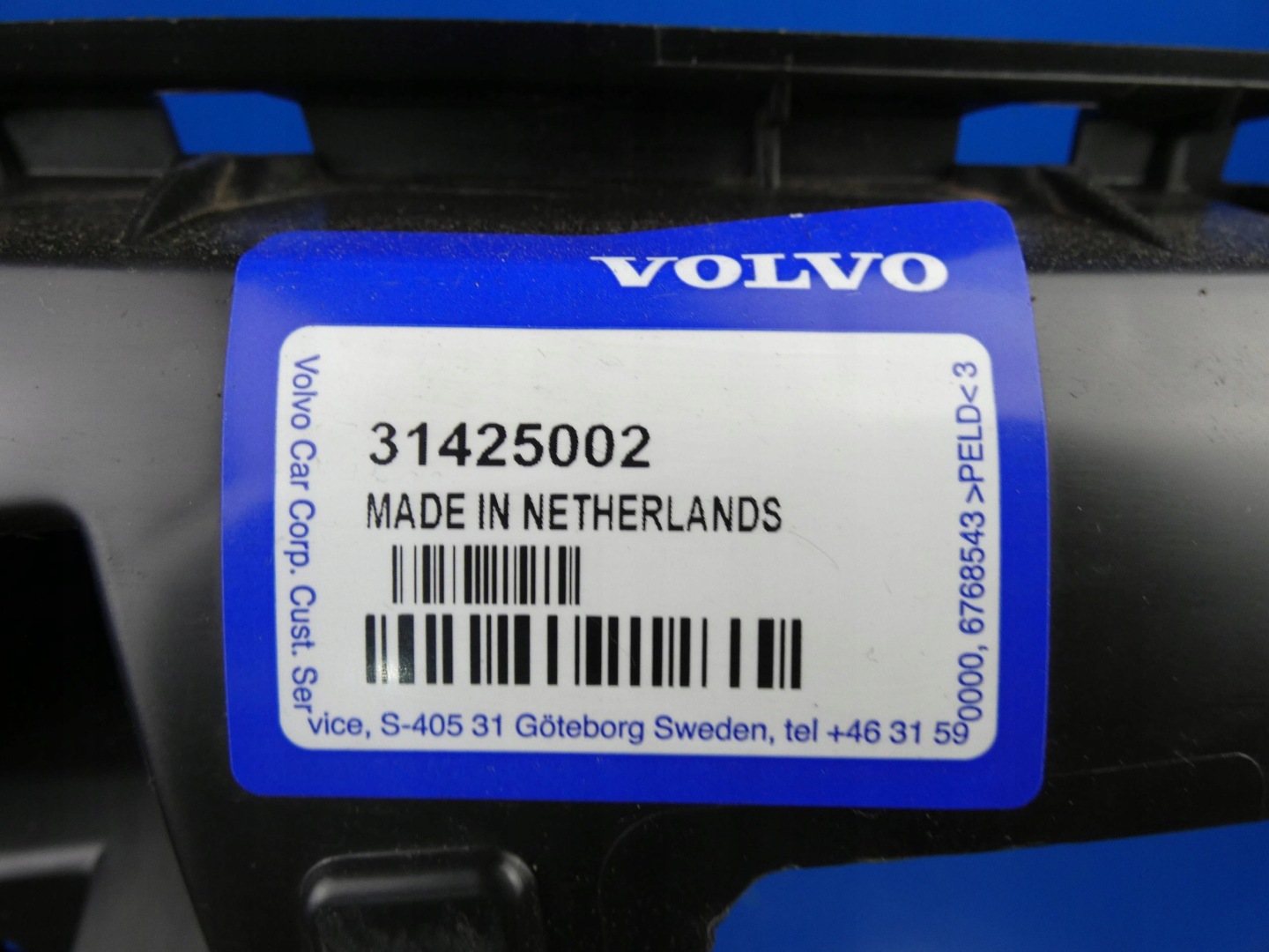 VOLVO V40 II support holder of a bumper right front