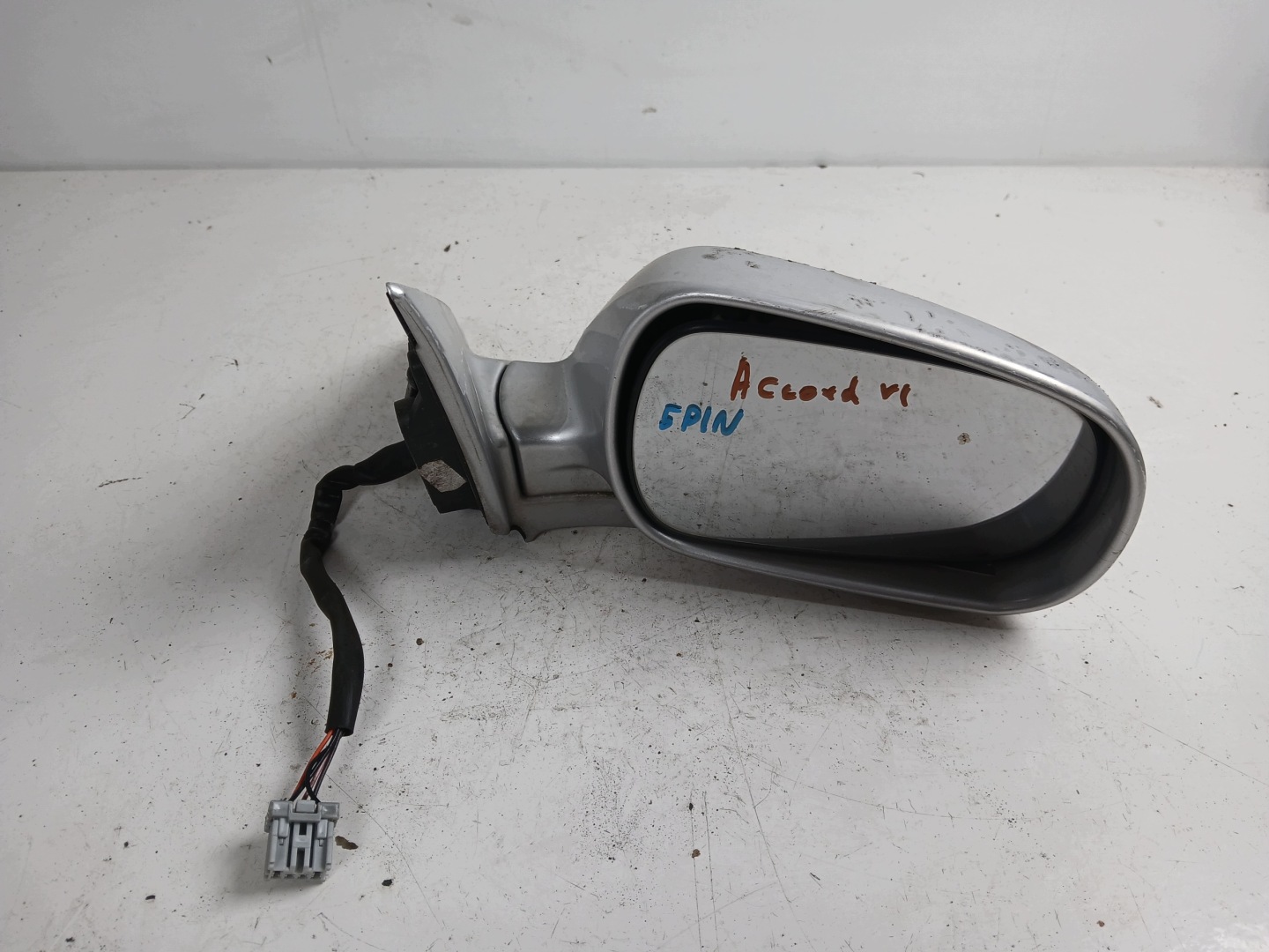 HONDA ACCORD VI mirror right 5 PIN silver