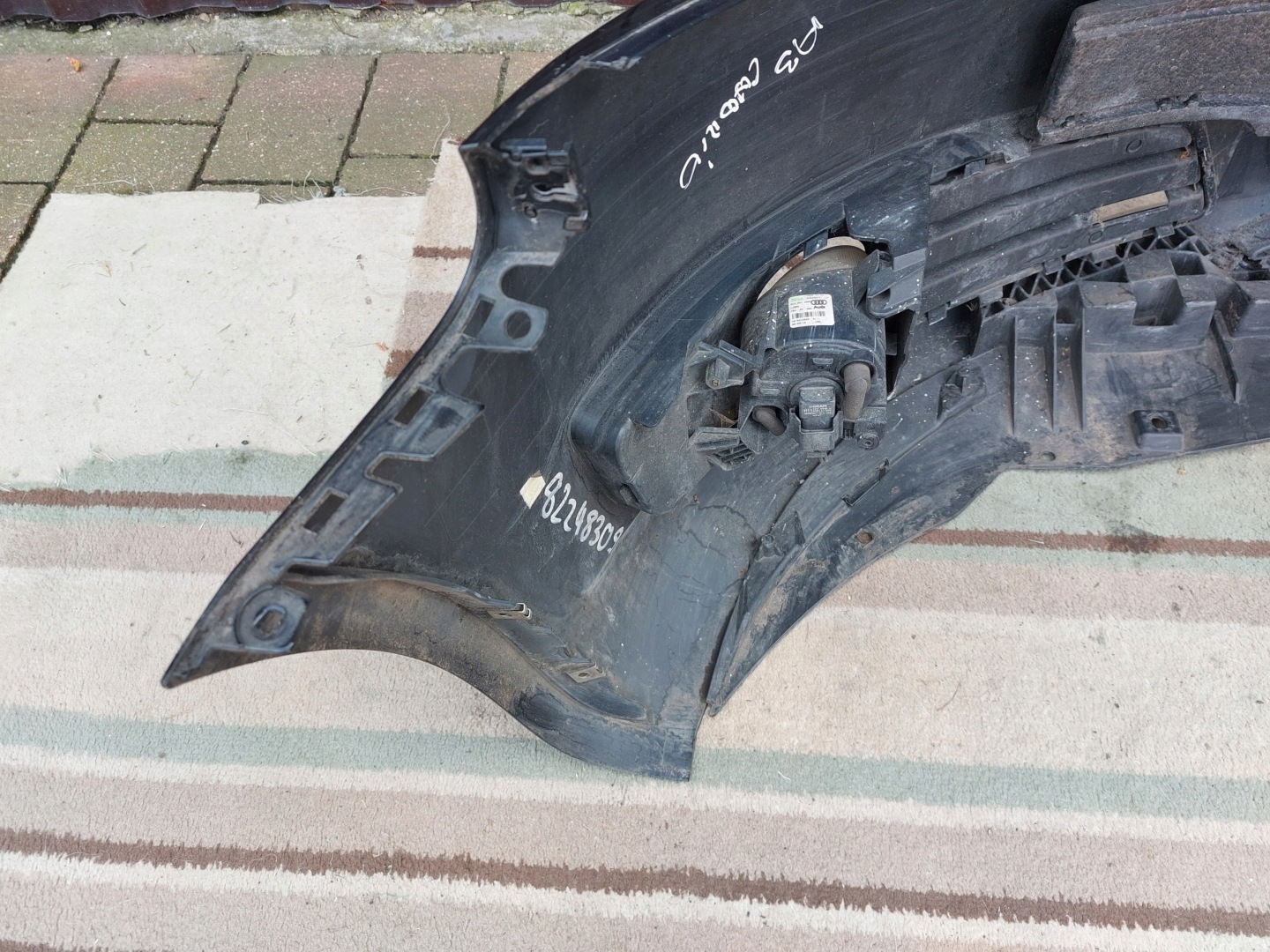 AUDI A3 8P LIFT 2009-2012 front bumper front 8P0807437H