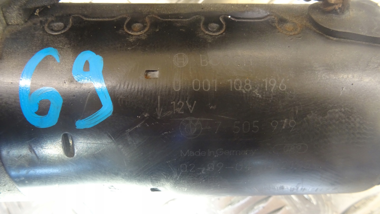 starter Bosch 0001108196 7505979 BMW E46
