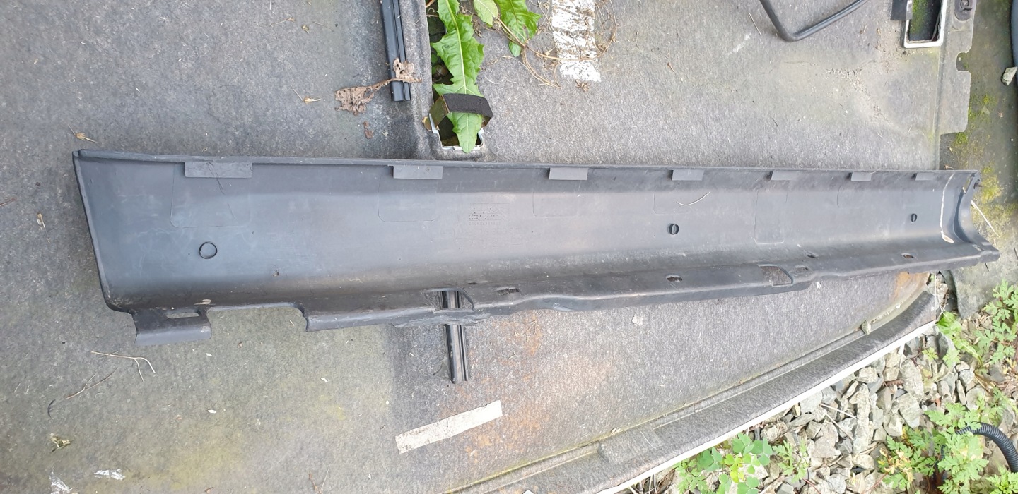 cap moulding threshold right front HYUNDAI EXCEL 3D OE
