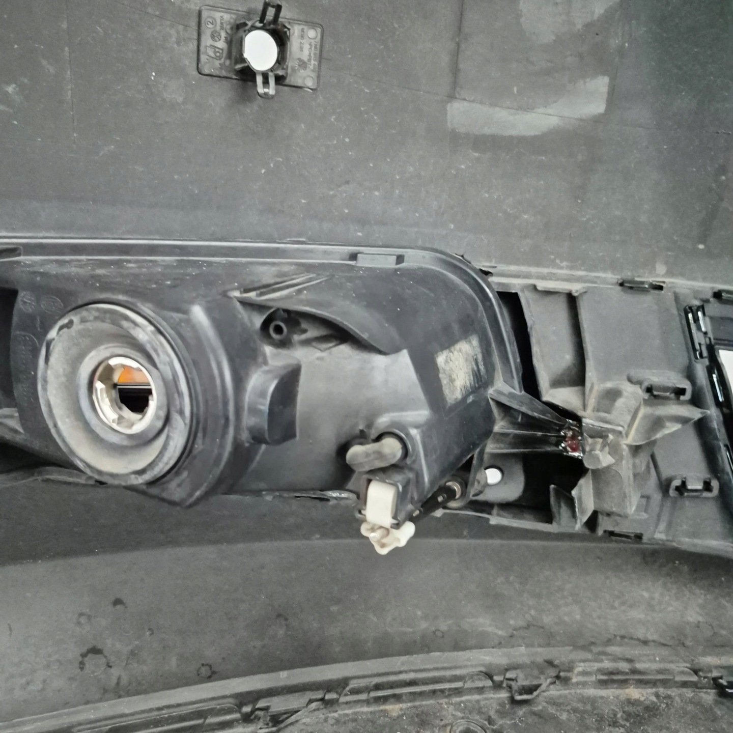 VW SHARAN II 2 10-22 bumper front front 4XPDC 7N0807221A