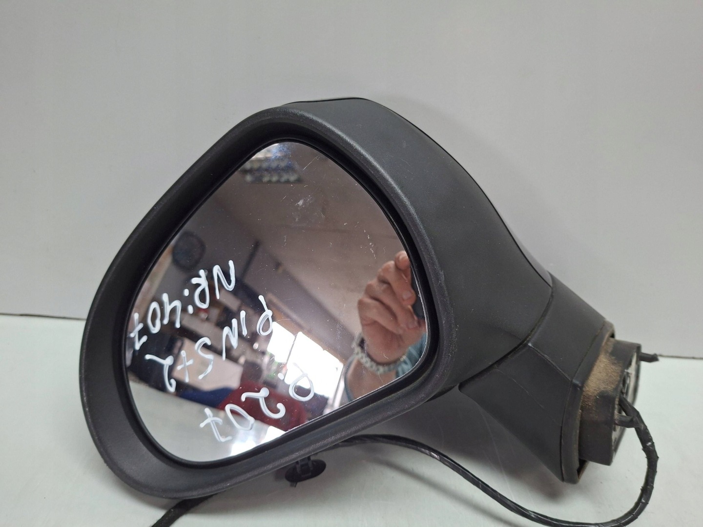 mirror exterior left 96806498XT 7 PIN PEUGEOT 207 2006