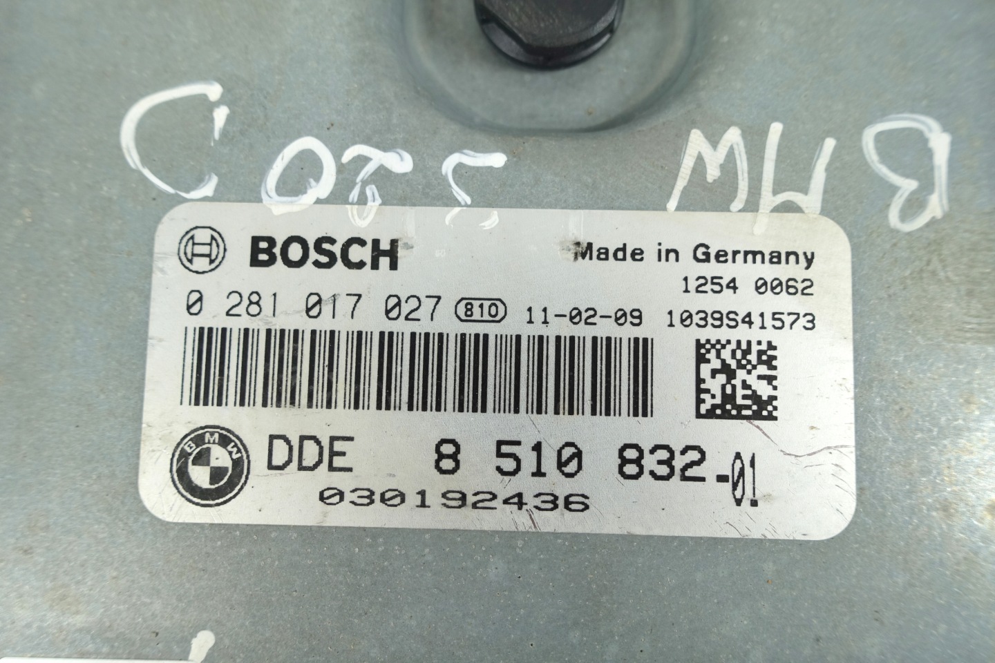 computer Centralina Motore BMW 3 E90 E91 2.0 D 2.0D 0281017027 DDE 8510832