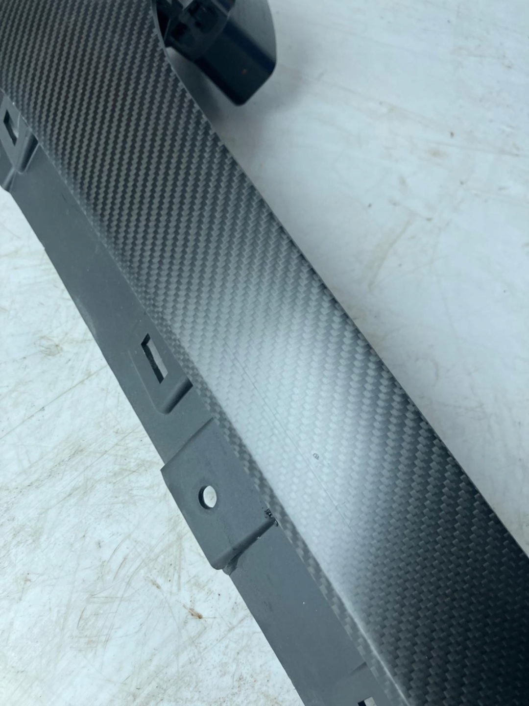 DEKOR Console KARBON Bouches aération tableau bord SRODKOWE TESLA MODEL S